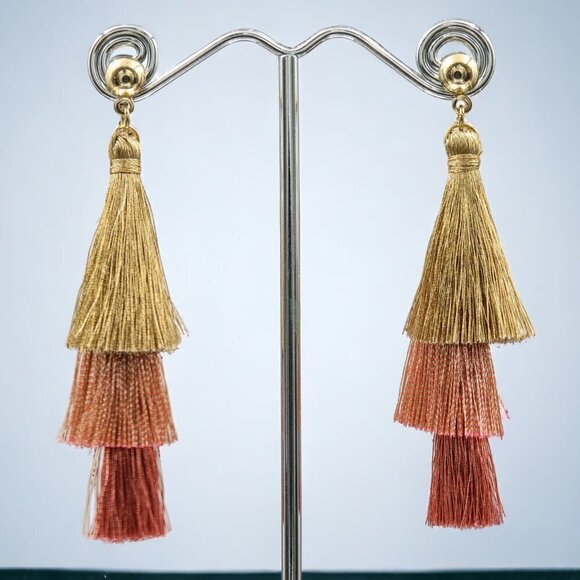 Boutique Jewelry - Tassel Bohemian Statement Earrings